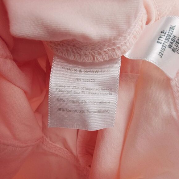 VERONICA BEARD Winifred Twill Cargo Utility Romper Blush Pink Workwear Shortall - Picture 8 of 9